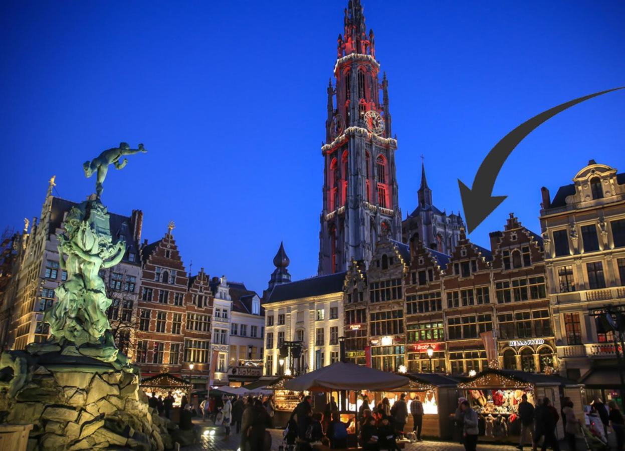 Antwerp Old Town Triplex Apartment Exterior photo
